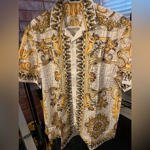 Versace men’s shirt sleeve button down